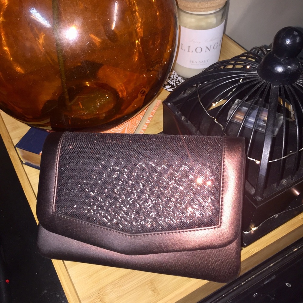 Satin Flap Clutch
